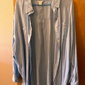 Caslon Sky Blue Button Down Shirt